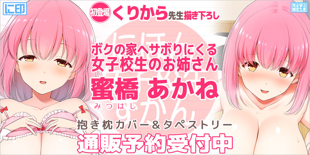 にほん女子校生ずかん 抱き枕カバー & B2タペストリー