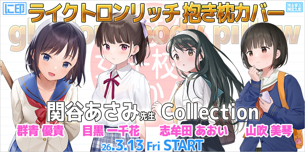 にほん女子校生ずかん 抱き枕カバー