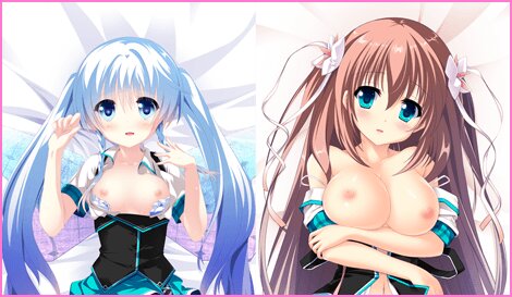 『ココロ＠ファンクション！』 ベル＆水菜 抱き枕カバーセット