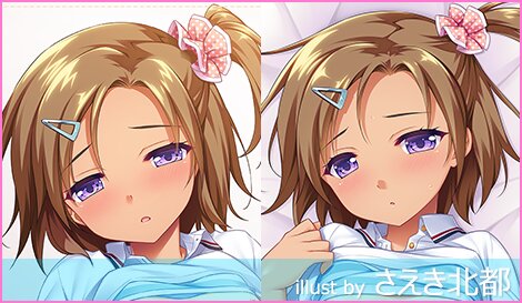 にほん女子校生ずかん No.54 【稲丘 夏海】 抱き枕カバー ＆ B2タペストリー