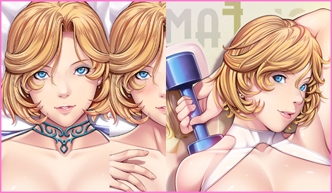 聖域 抱き枕カバー ＆ B1BIGタペストリー GREAT DECEIVER【麗亜／fetish ver.】