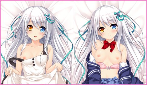 見上げてごらん、夜空の星を FINE DAYS エプロン沙夜＆制服沙夜(再販) 抱き枕カバーセット